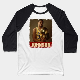 Magic Johnson - RETRO STYLE Baseball T-Shirt